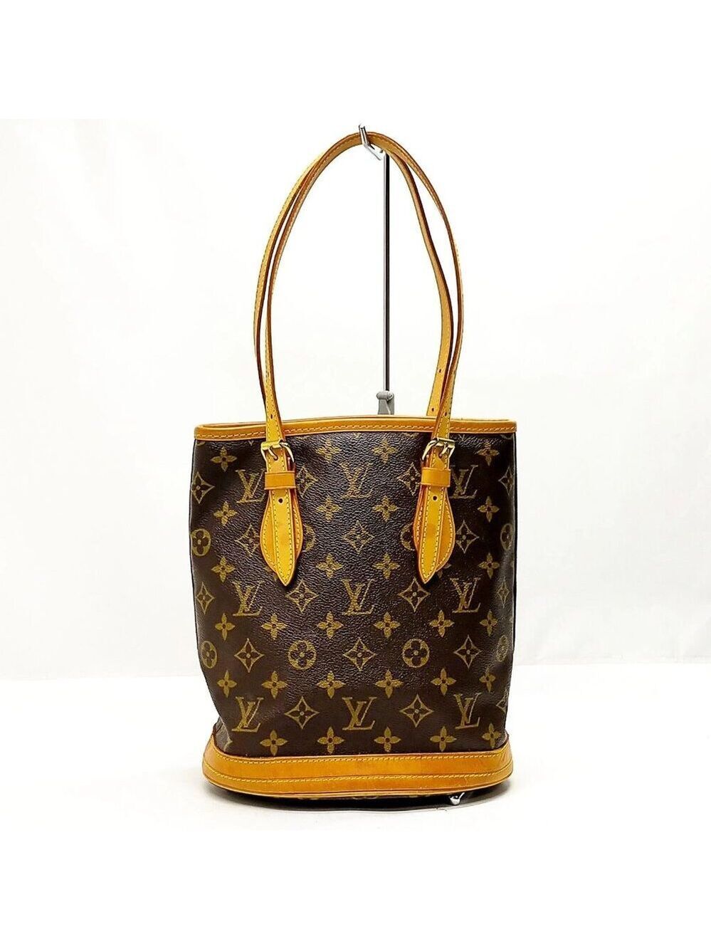 Louis Vuitton LV Tote Bag Bucket PM Brown Monogram 580-053025